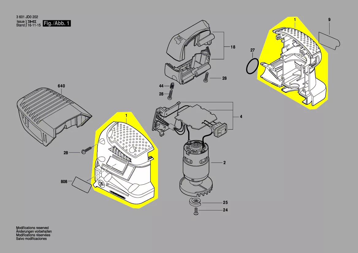 Coquille réf. 2 609 101 283 Bosch